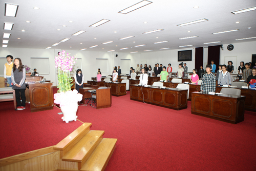 '2008년 초등학생 모의의회(사진게시)' 게시글의 사진(1) '3B9B9776.JPG'