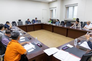 강북구 장애인단체총연합회 비상대책위원회 간담회