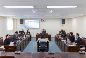 제282회 임시회폐회 중 예산결산특별위원회