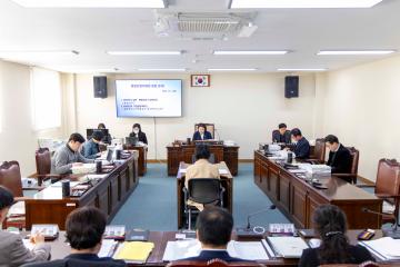 행정문화위원회, 2026년도 일반·특별회계 사업예산안 심의