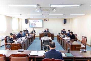 행정문화위원회, 행정사무감사 실시